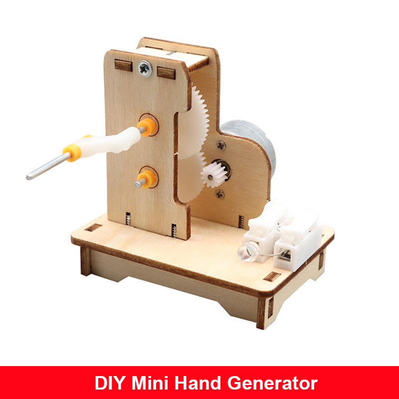 DIY Mini Hand Generator DIY Sc - Science Project Kit 评论和价格