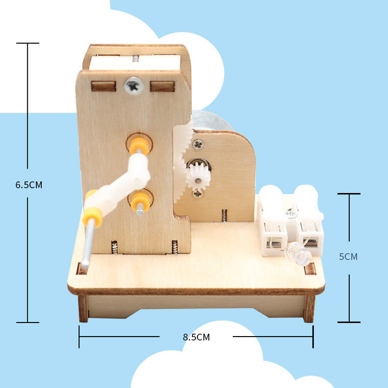 DIY Mini Hand Generator DIY Sc - Science Project Kit 评论和价格