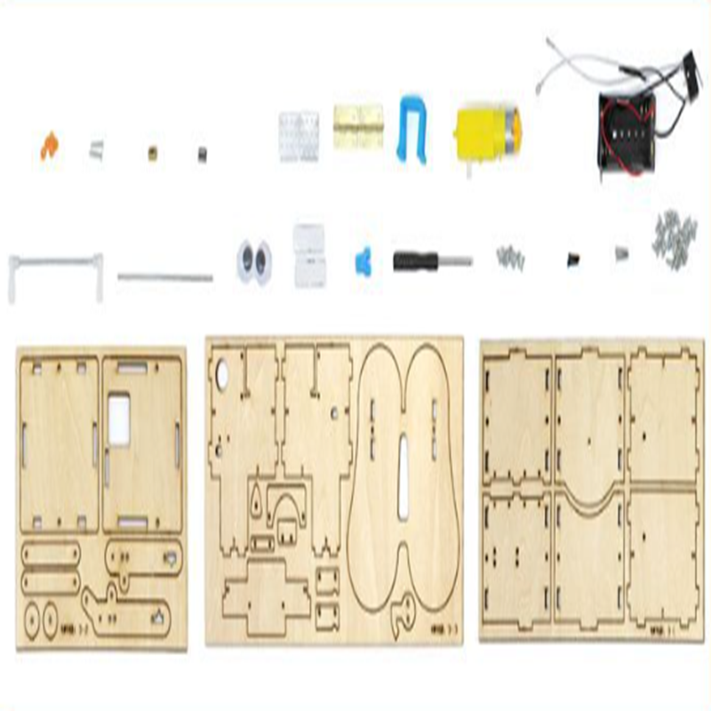 Wooden Assemble DIY Robot Eati - Science Project Kit 评论和价格