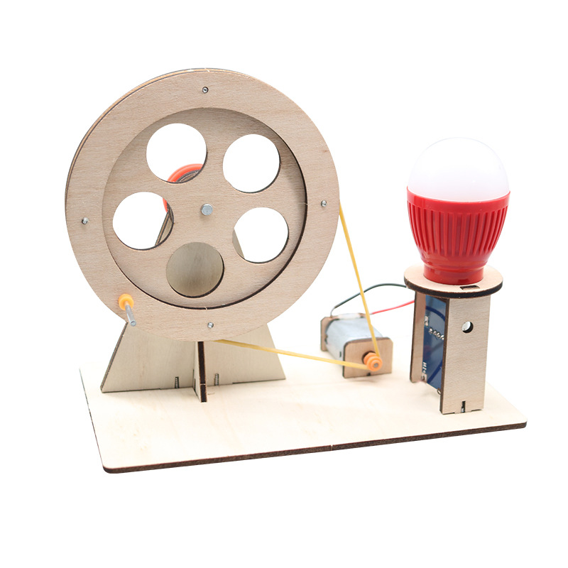 Mini DIY Hand Crank Generator  - Science Project Kit 评论和价格