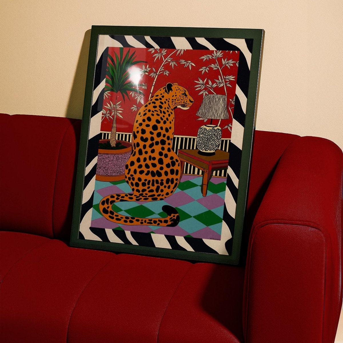 Dopamine Leopard Canvas Prints - Star Map Poster 评论和价格