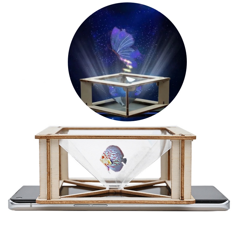 DIY 3D Holographic Projector K - Science Project Kit 评论和价格