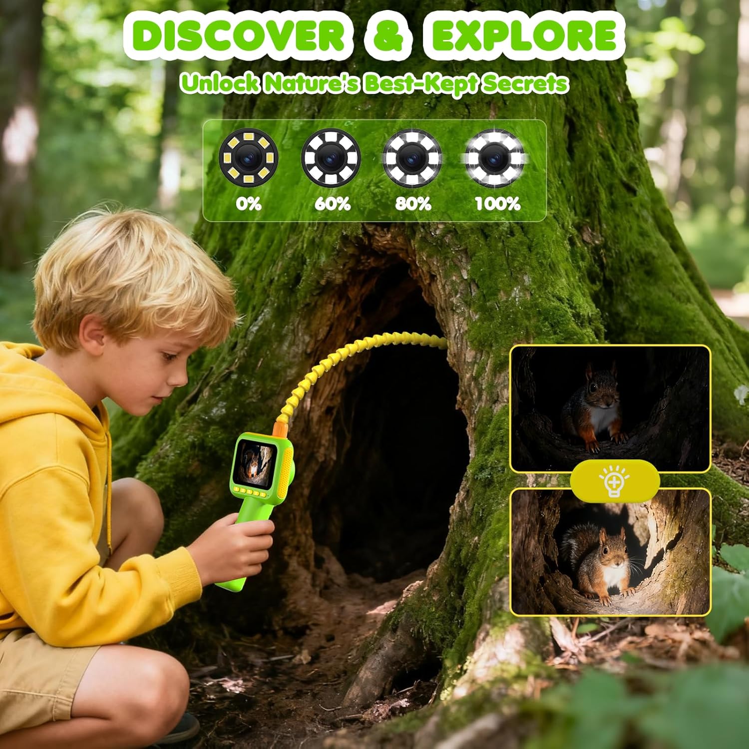 Endoscope for Kids, Borescope  - Science Kit 评论和价格