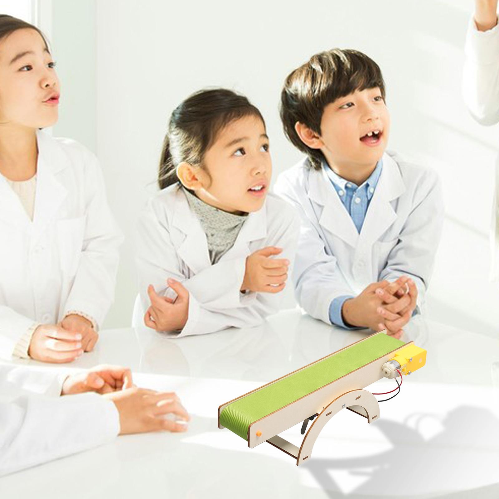 Conveyor Belt DIY Fittings Bui - Science Project Kit 评论和价格